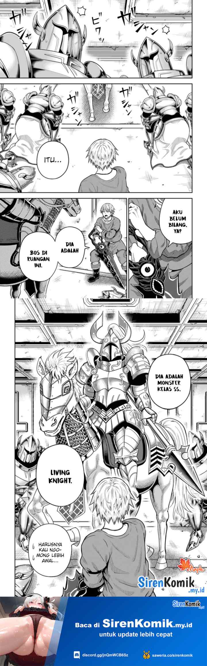 Dungeon ni Hisomu Yandere na Kanojo ni Ore wa Nando mo Korosareru chapter 15 halaman 16