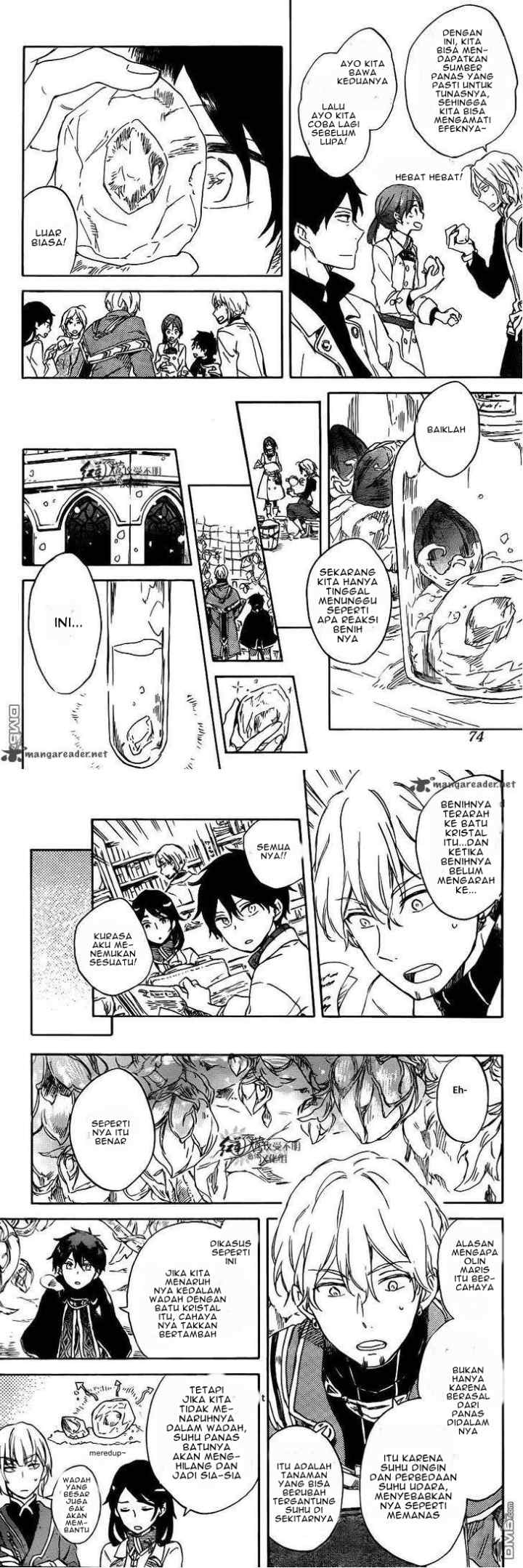 Akagami no Shirayukihime chapter 70 halaman 14