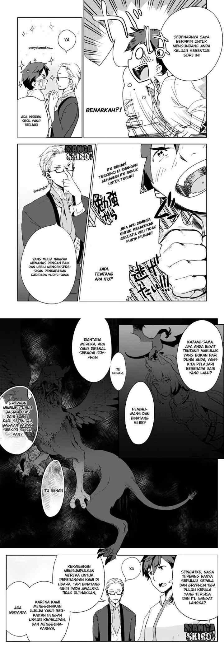Jui-san no Oshigoto in Isekai chapter 2 halaman 9