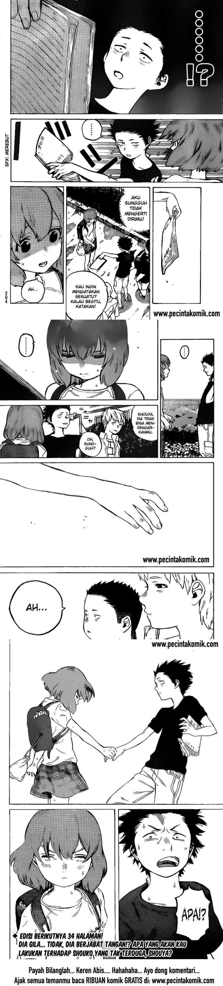 Koe no Katachi chapter 2 halaman 16