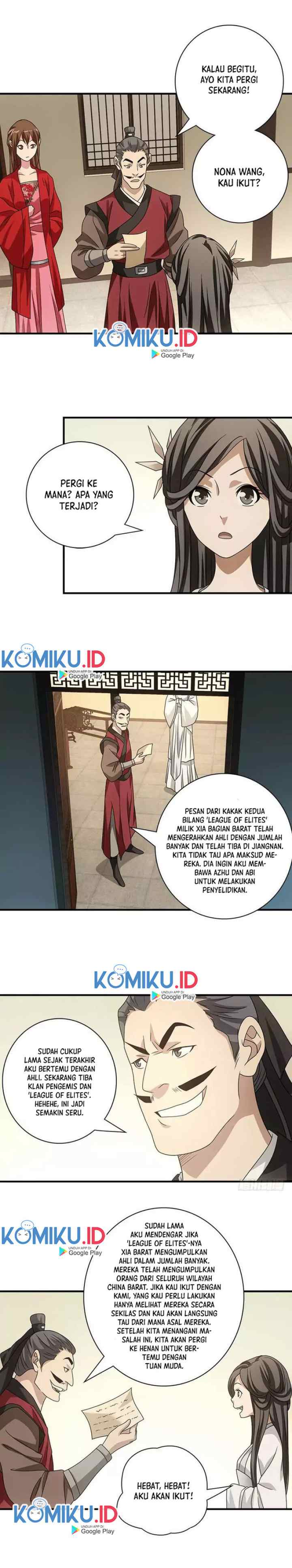 Demi-Gods and Semi-Devils chapter 77 halaman 8