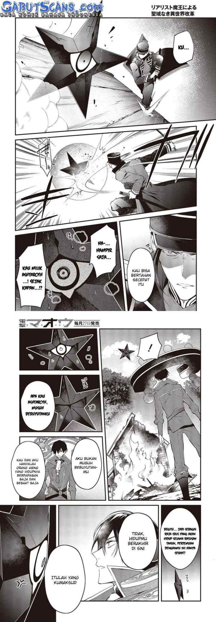 Realist Maou Niyoru Seiiki Naki Isekai Kaikaku chapter 35 halaman 5