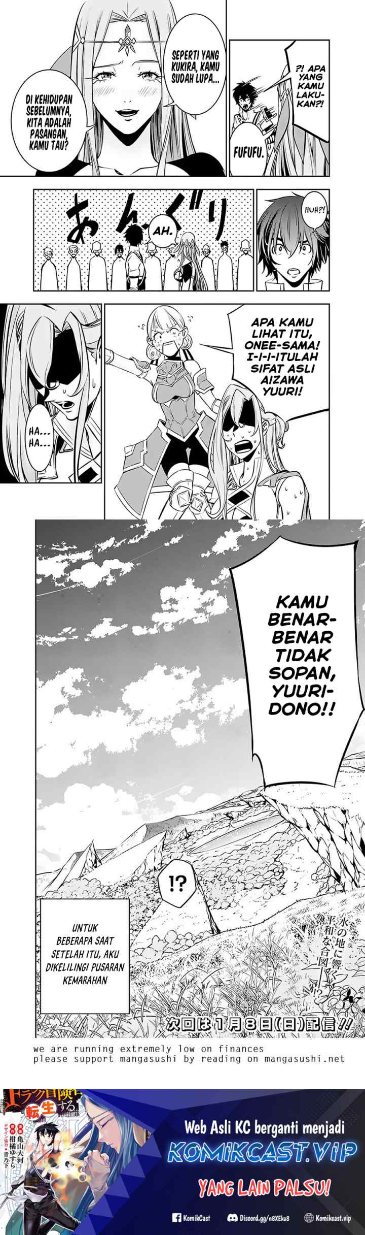 Shijou Saikyou no Mahou Kenshi, F Rank Boukensha ni Tensei Suru chapter 79 halaman 10