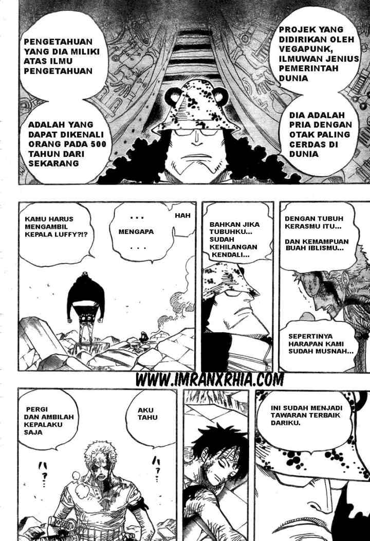 One Piece chapter 485 halaman 10