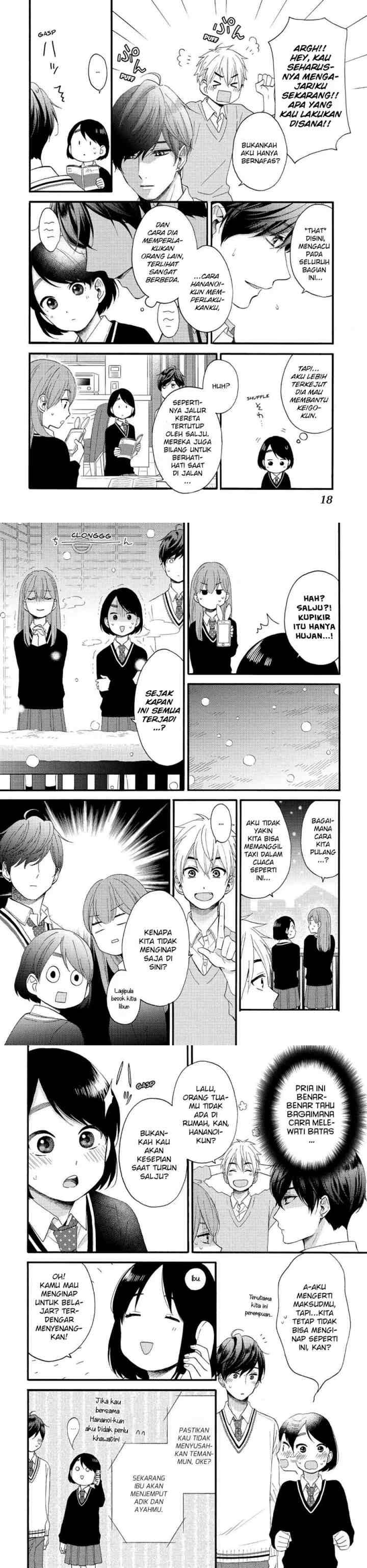 Hananoi-kun to Koi no Yamai chapter 9 halaman 7