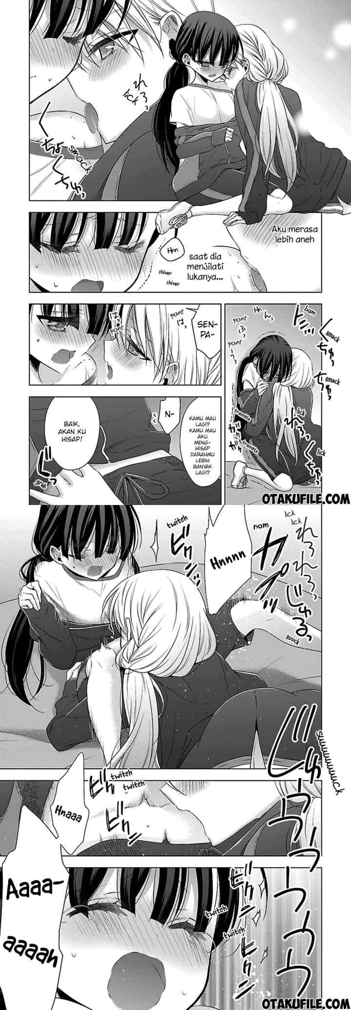 Kyuuketsuki-chan x Kouhai-chan chapter 10 halaman 9
