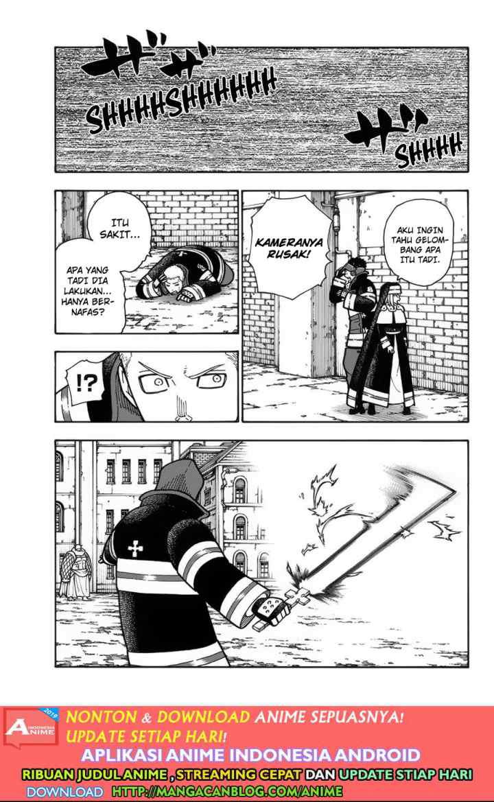 Enen no Shouboutai chapter 188 halaman 17