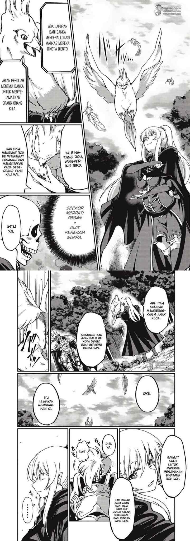 Gaikotsu Kishi-sama, Tadaima Isekai e Odekakechuu chapter 5 halaman 13
