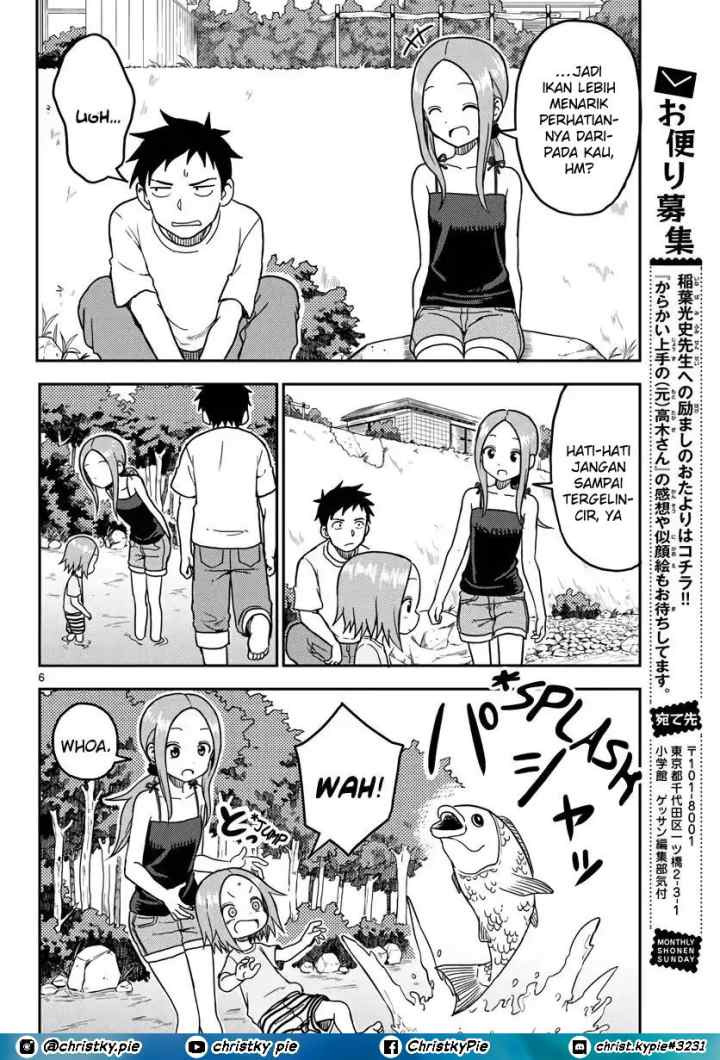Karakai Jouzu no (Moto) Takagi-san chapter 95.5 halaman 6