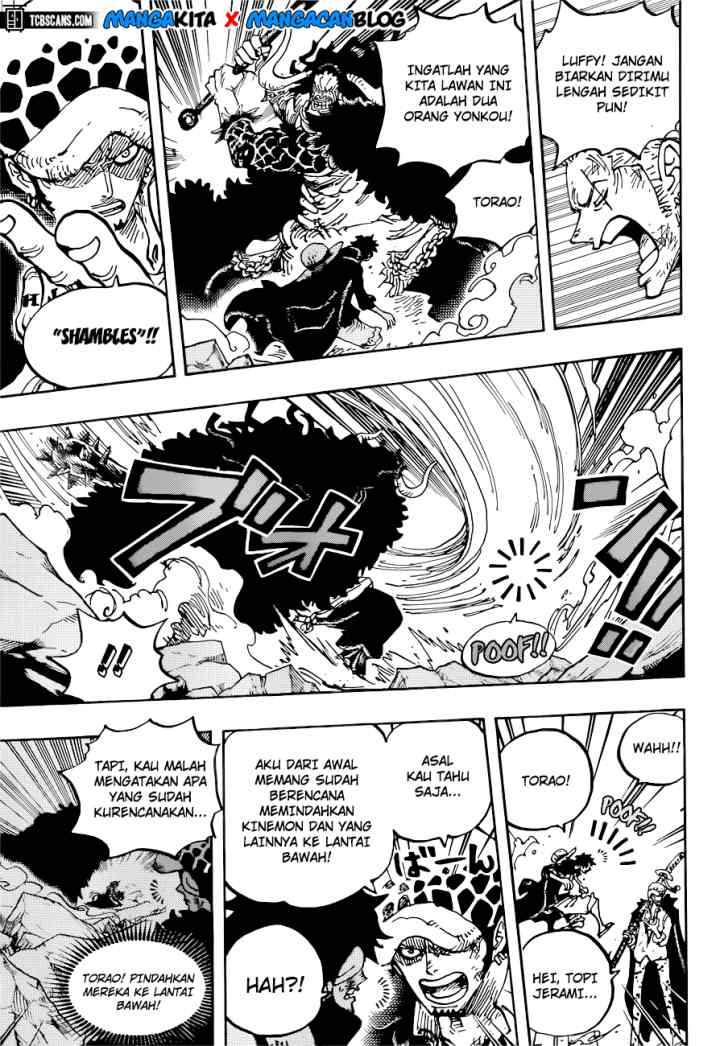 One Piece chapter 1001 halaman 8