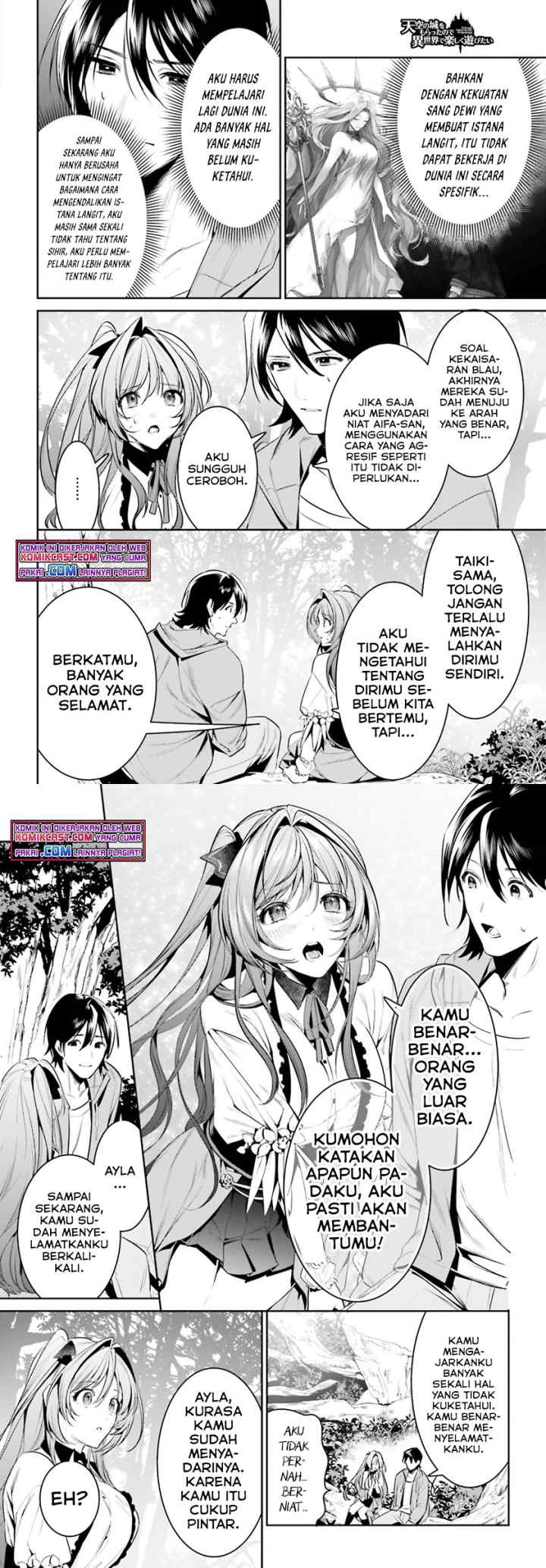 Tenkuu no Shiro o Moratta no de Isekai de Tanoshiku Asobitai chapter 28 halaman 8