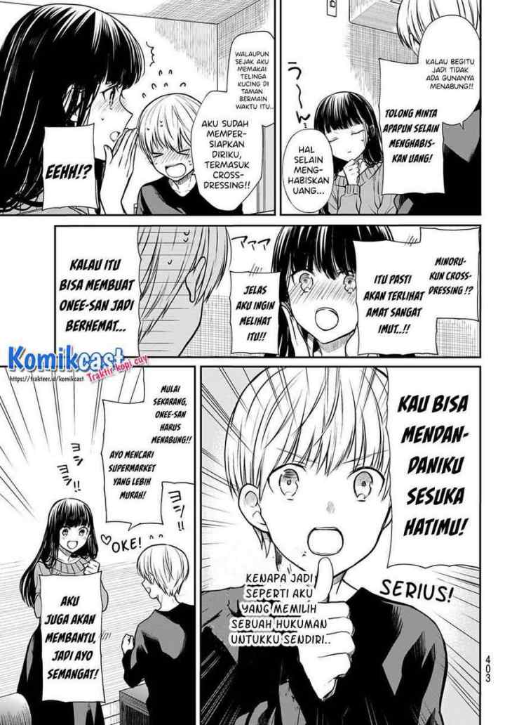 Danshi Koukousei wo Yashinaitai Onee-san no Hanashi chapter 169 halaman 4