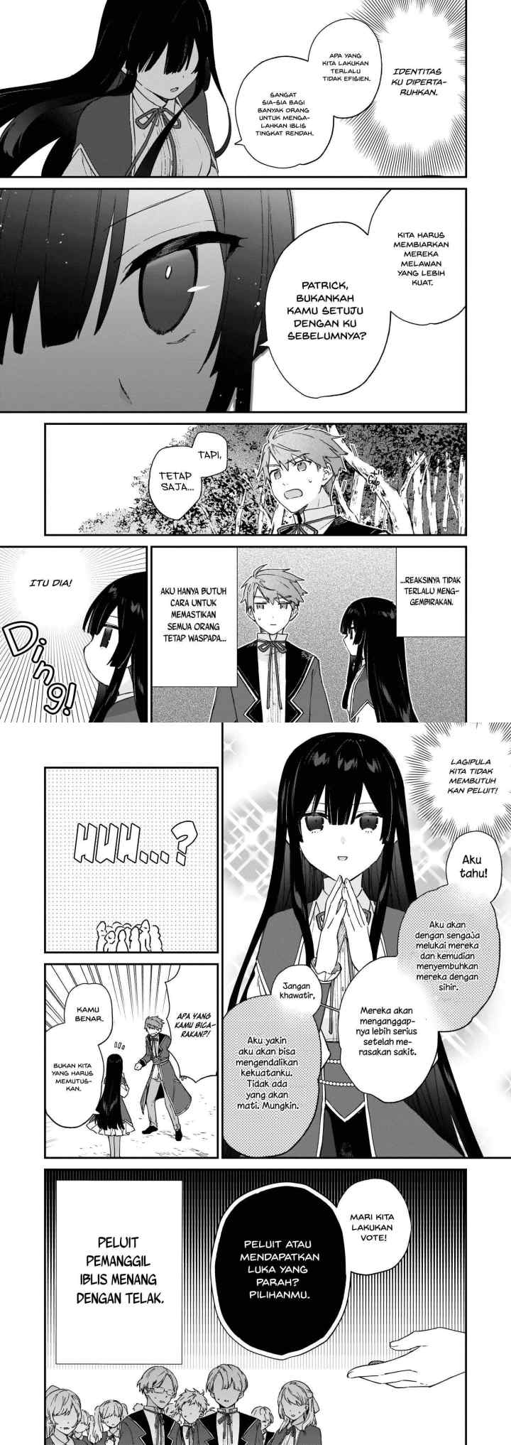 Akuyaku Reijou Reberu 99 ~Watashi wa UraBOSU desuga Maou de wa arimasen~ chapter 8 halaman 4