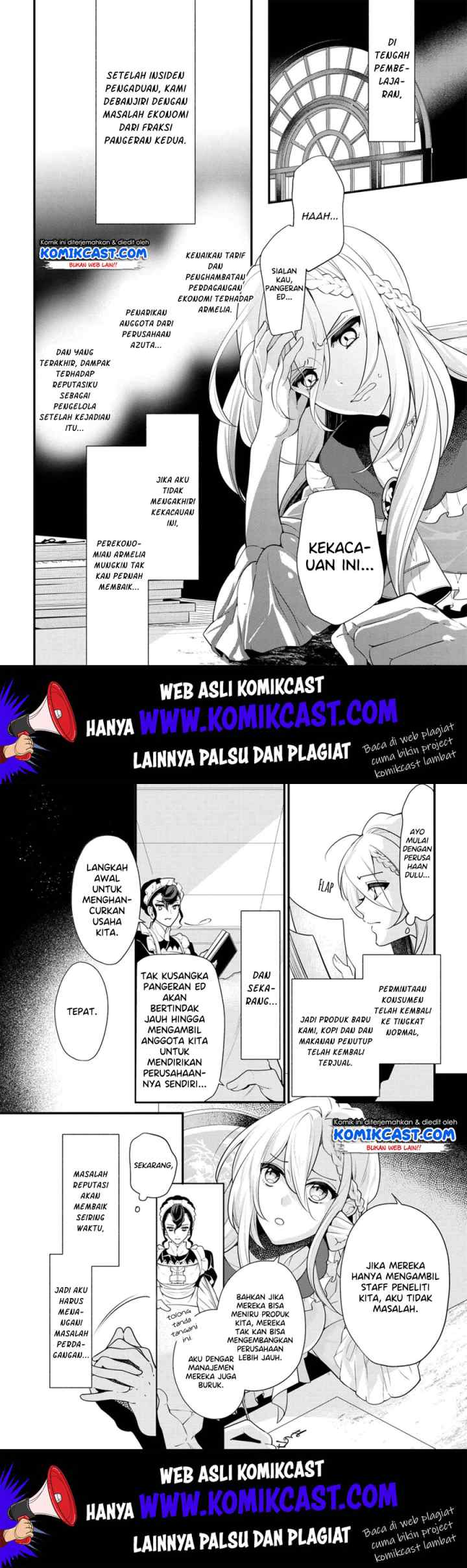 Koushaku Reijou no Tashinami chapter 51 halaman 8