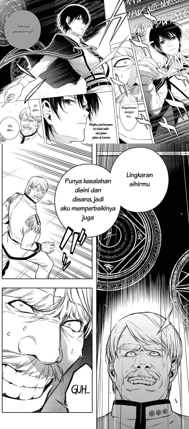 Ouritsu Mahou Gakuen no Saika Sei: Slum Agari no Saikyou Mahoushi, Kizoku darake no Gakuen de Musou suru chapter 12 halaman 9