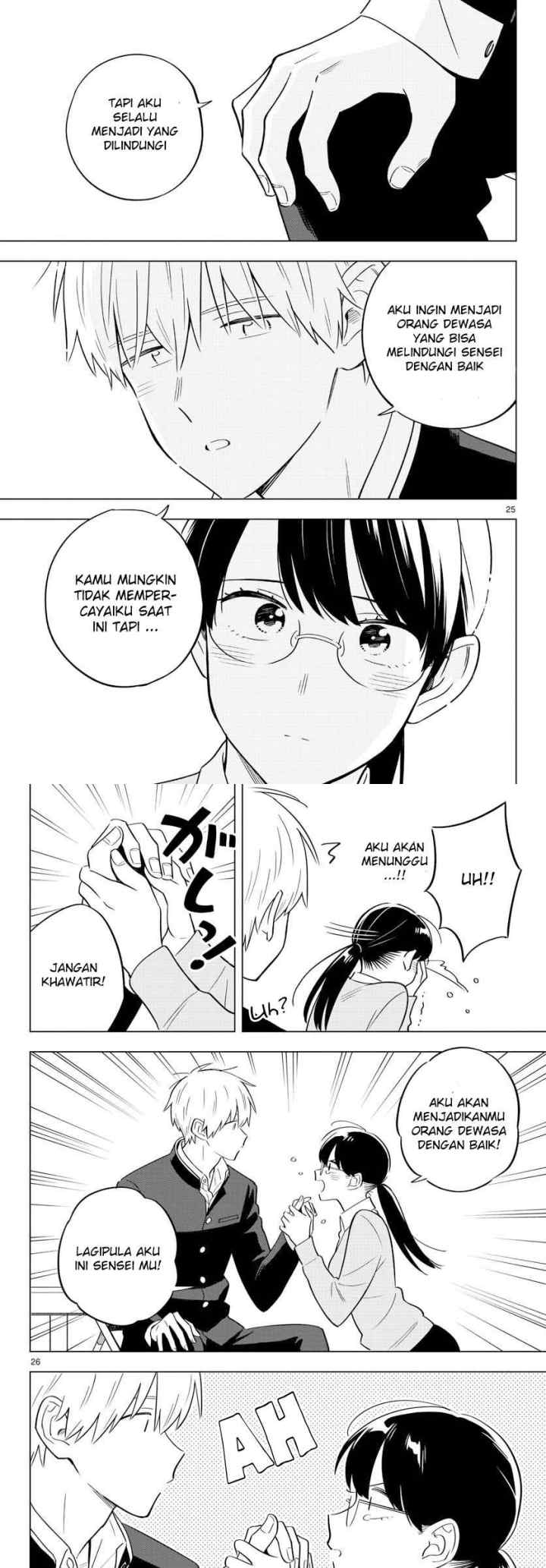 Sensei wa Koi wo Oshierarenai chapter 31 halaman 14