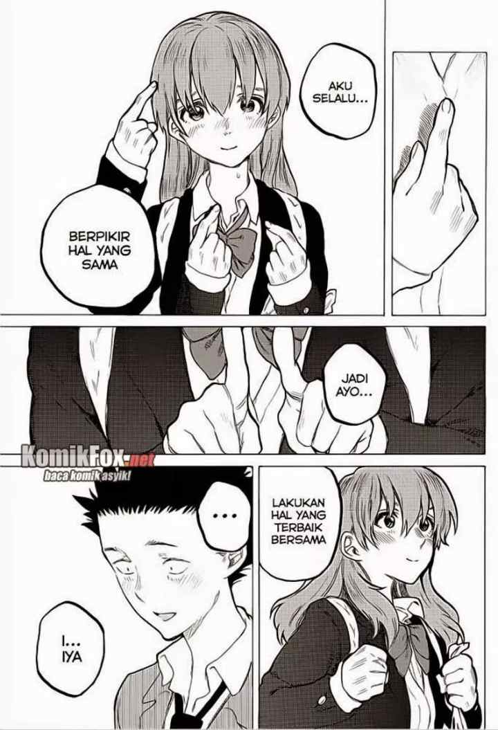 Koe no Katachi chapter 61 halaman 14