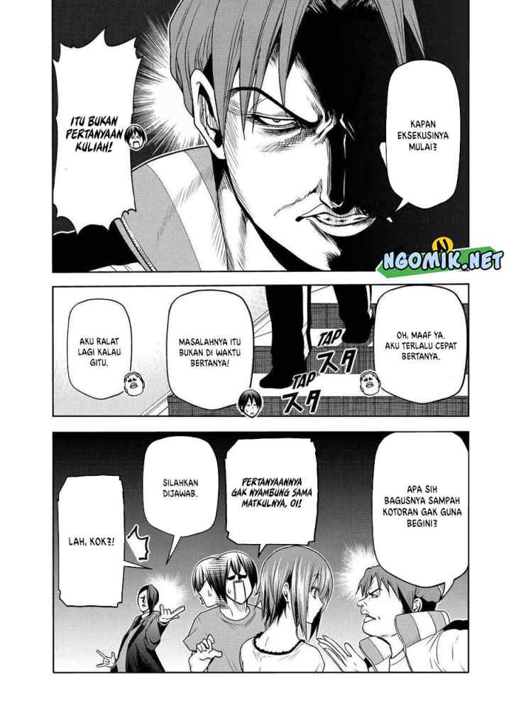Grand Blue chapter 74.1 halaman 8