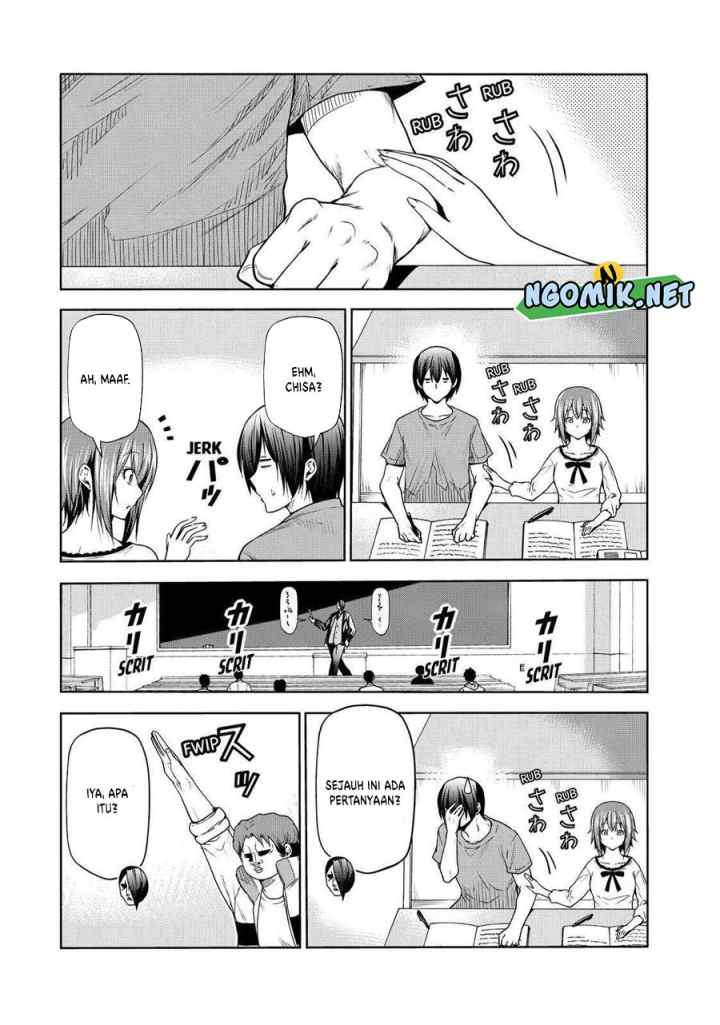 Grand Blue chapter 74.1 halaman 7