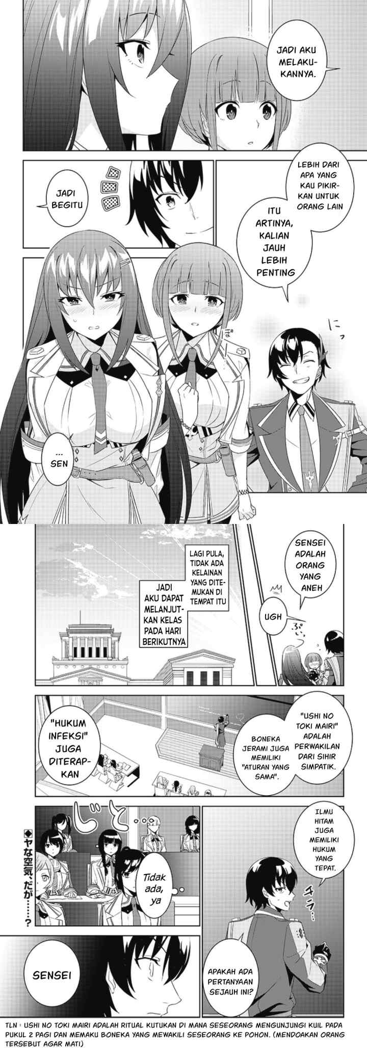Matei Kyoushi to Juuzoku Shoujo no Haitoku Keiyaku chapter 3.1 halaman 12