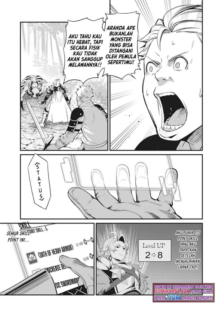 Tsuihou Sareta Tenshou Juu Kishi ha Gemu chishiki de Musou Suru chapter 2 halaman 15