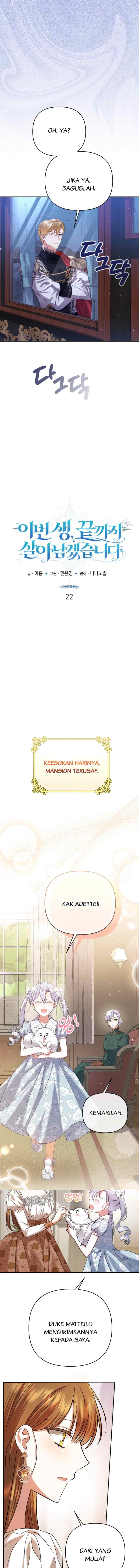 In This Life, I'll Survive Until the End chapter 22 halaman 10