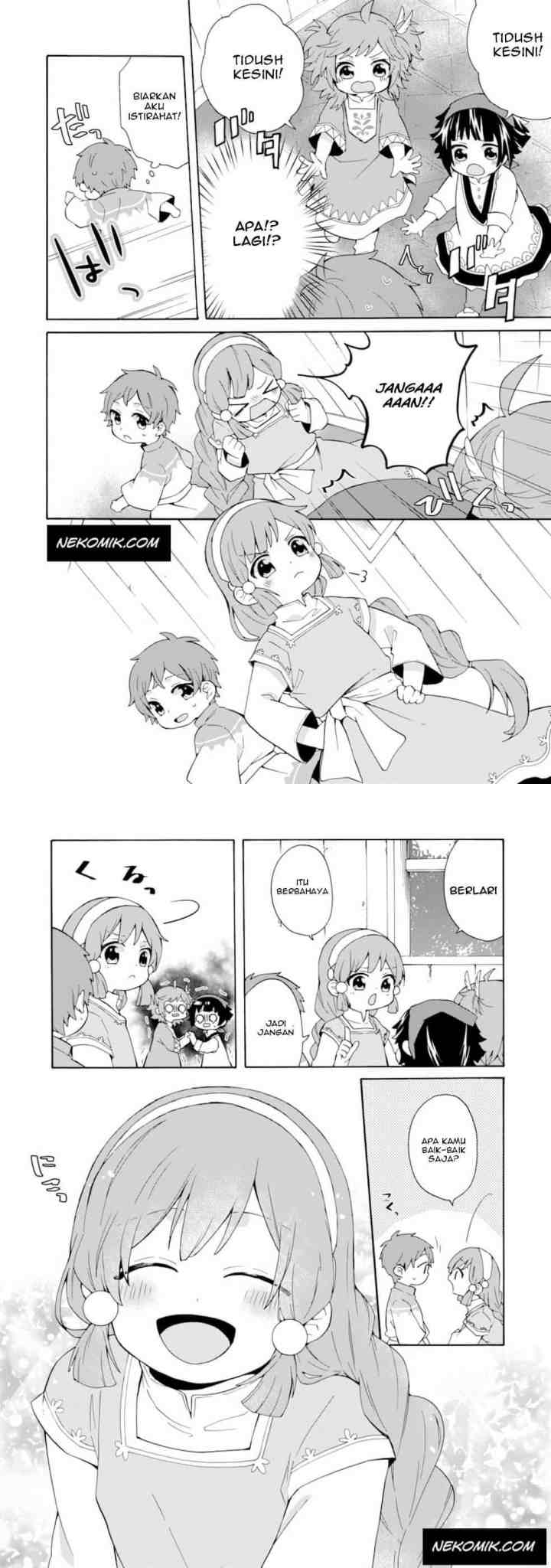 Tada Shiawasena Isekai Kazoku Seikatsu chapter 3 halaman 6
