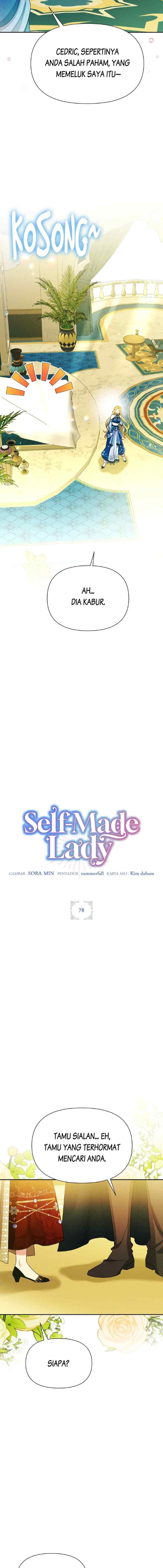 The Goal is to be Self-made Lady chapter 78 halaman 4