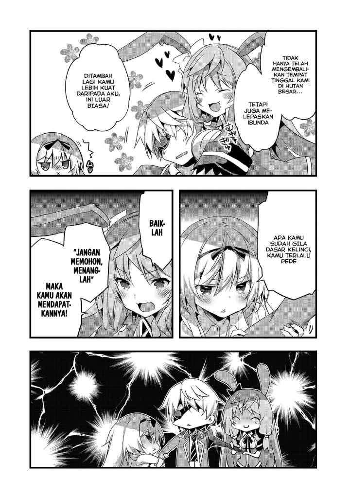 Arifureta Gakuen de Sekai Saikyou chapter 3 halaman 17