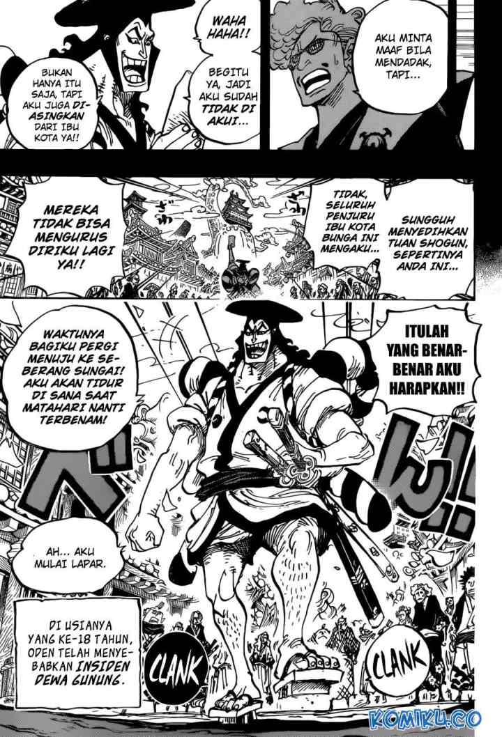 One Piece chapter 961 halaman 13