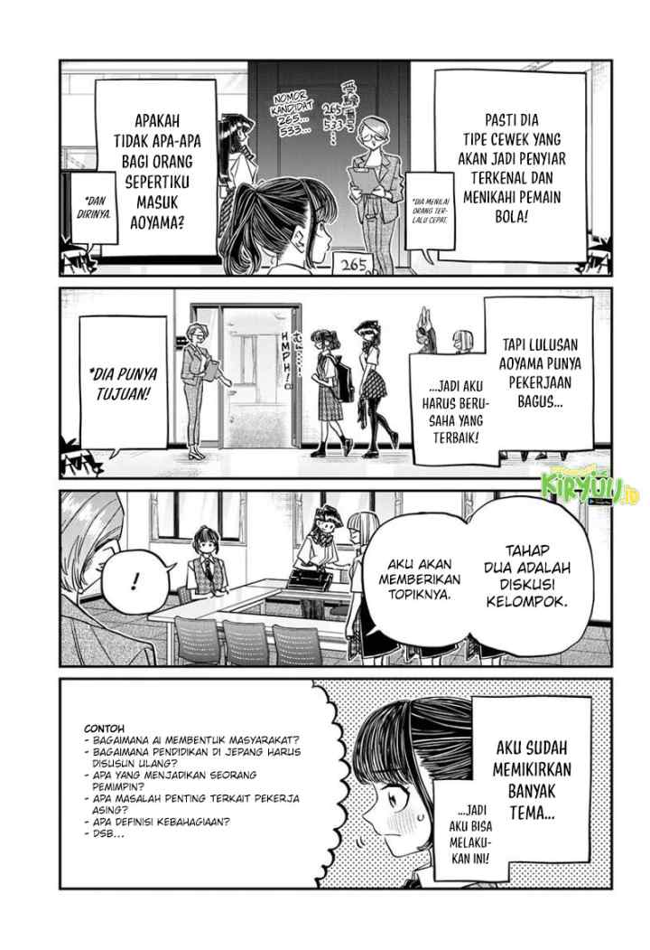 Komi-san wa Komyushou Desu chapter 437 halaman 6