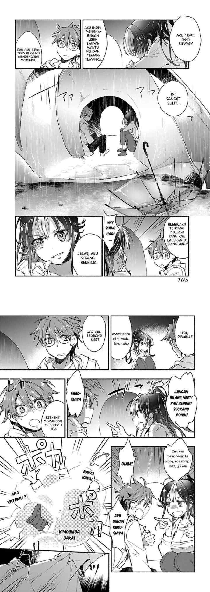Yankee Musume ni Natsukarete Kotoshi mo Juken ni Shippai Shisou Desu chapter 4 halaman 5