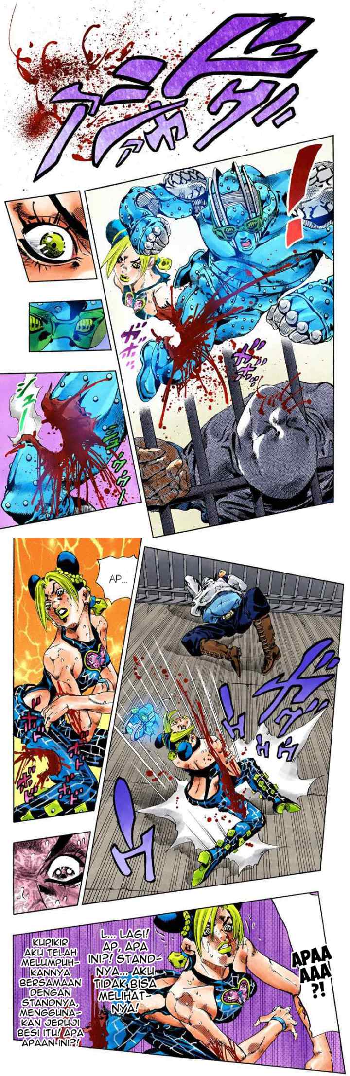 JoJo no Kimyou na Bouken - Stone Ocean chapter 63 halaman 9