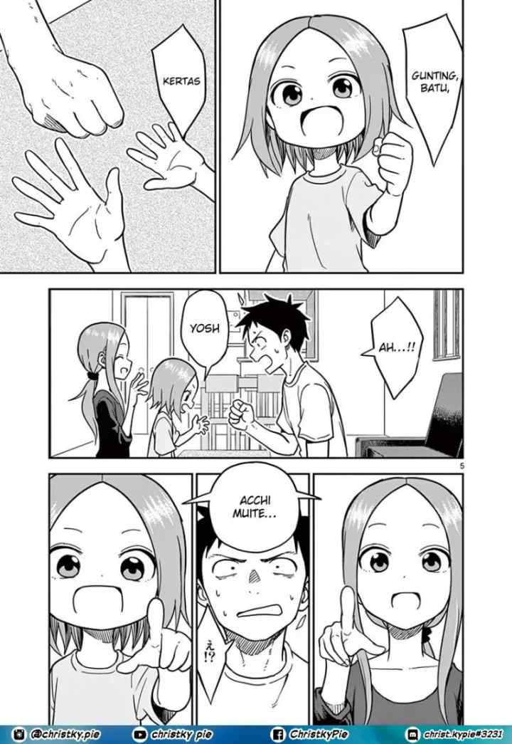 Karakai Jouzu no (Moto) Takagi-san chapter 137 halaman 5