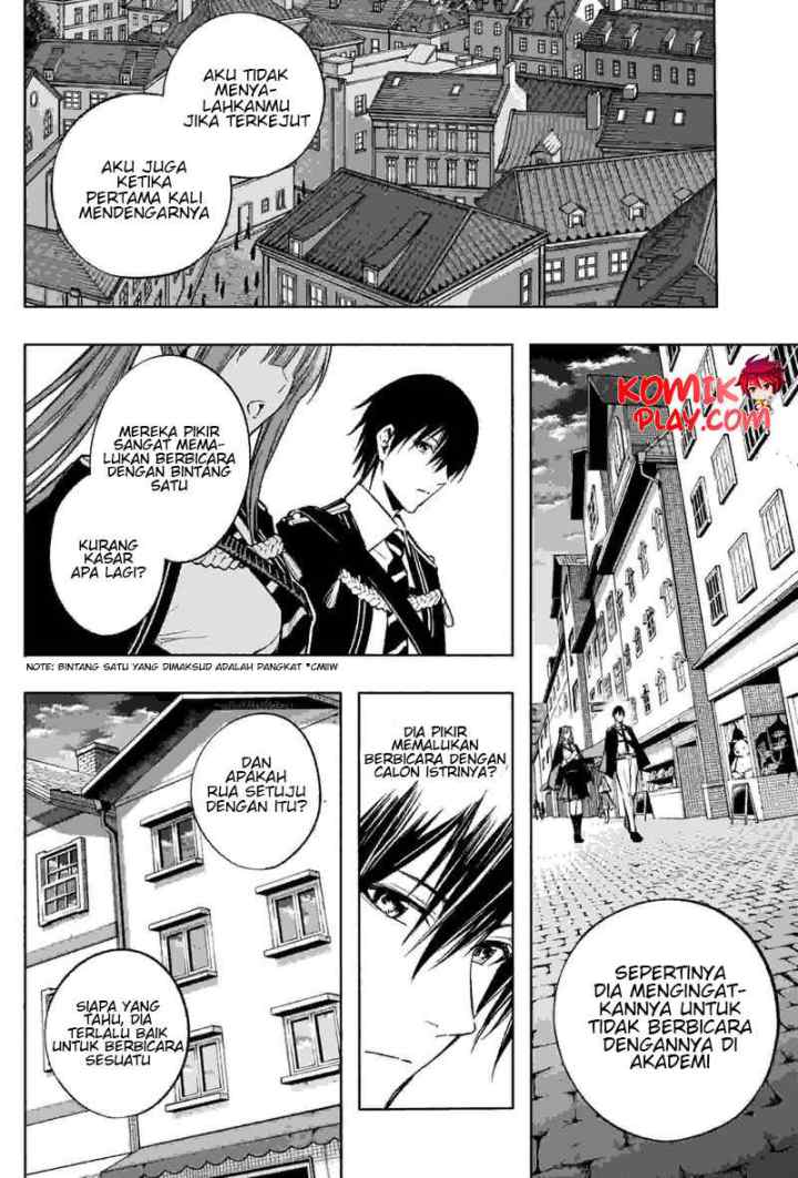 Ouritsu Mahou Gakuen no Saika Sei: Slum Agari no Saikyou Mahoushi, Kizoku darake no Gakuen de Musou suru chapter 34 halaman 8