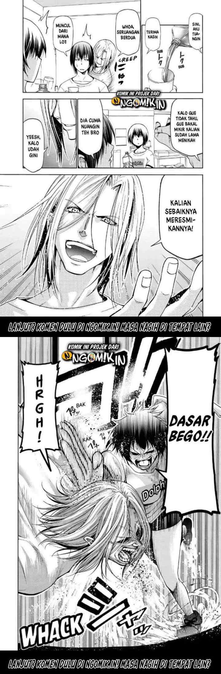 Grand Blue chapter 54 halaman 5