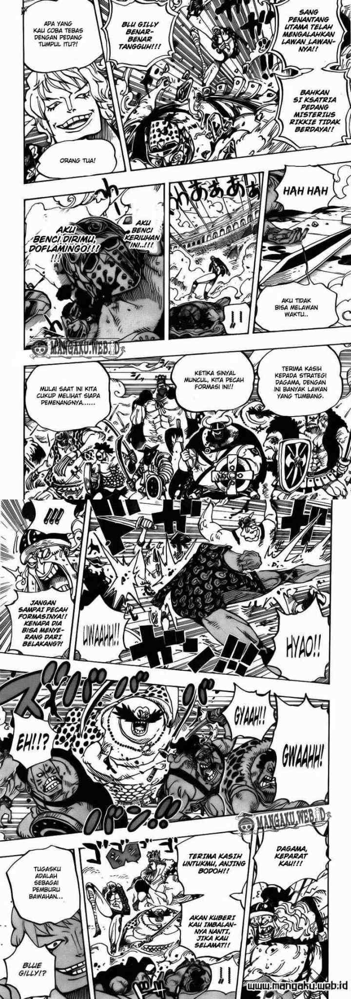 One Piece chapter 709 halaman 4