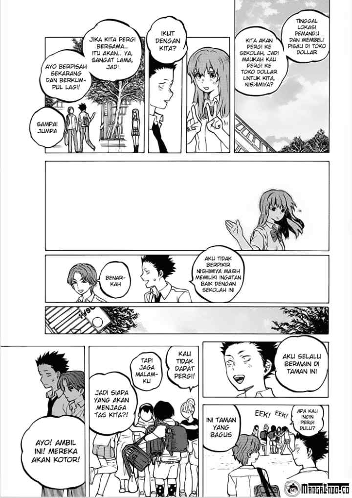 Koe no Katachi chapter 34 halaman 15