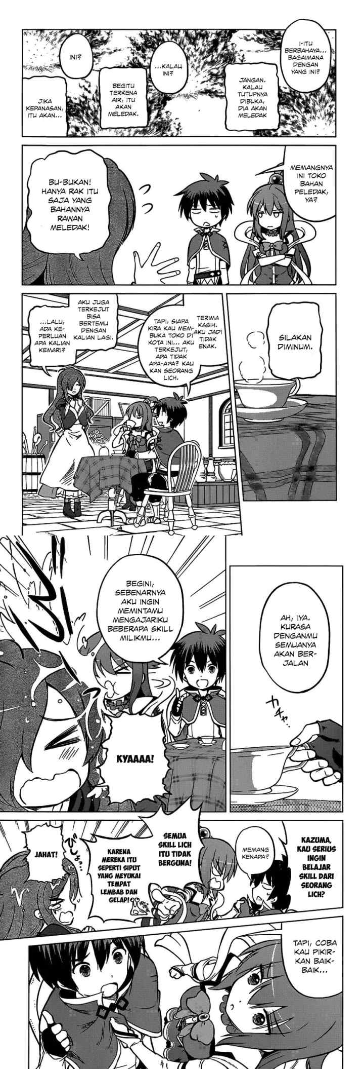 Kono Subarashii Sekai ni Shukufuku o! chapter 15 halaman 4