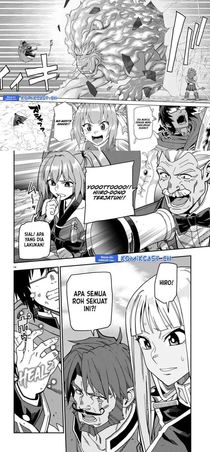 Konjiki no Moji Tsukai: Yuusha Yonin ni Makikomareta Unique Cheat chapter 93 halaman 7