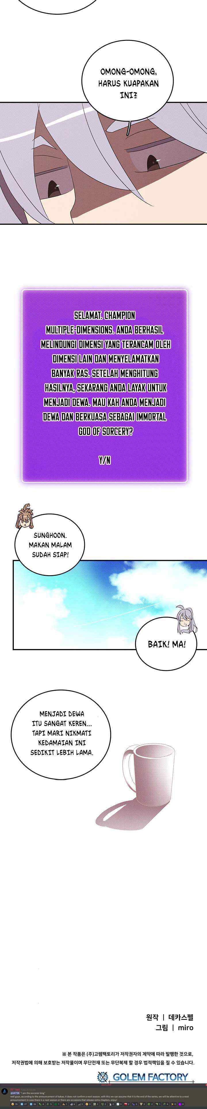 I Am The Sorcerer King chapter 143 halaman 11