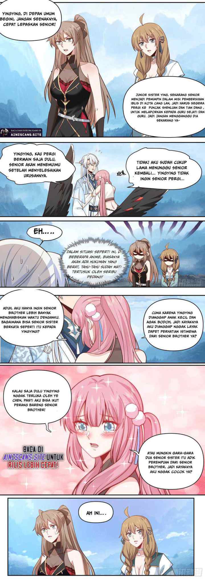The Villain's Senior Brother And His Junior Sisters Are All Yanderes chapter 67 halaman 6