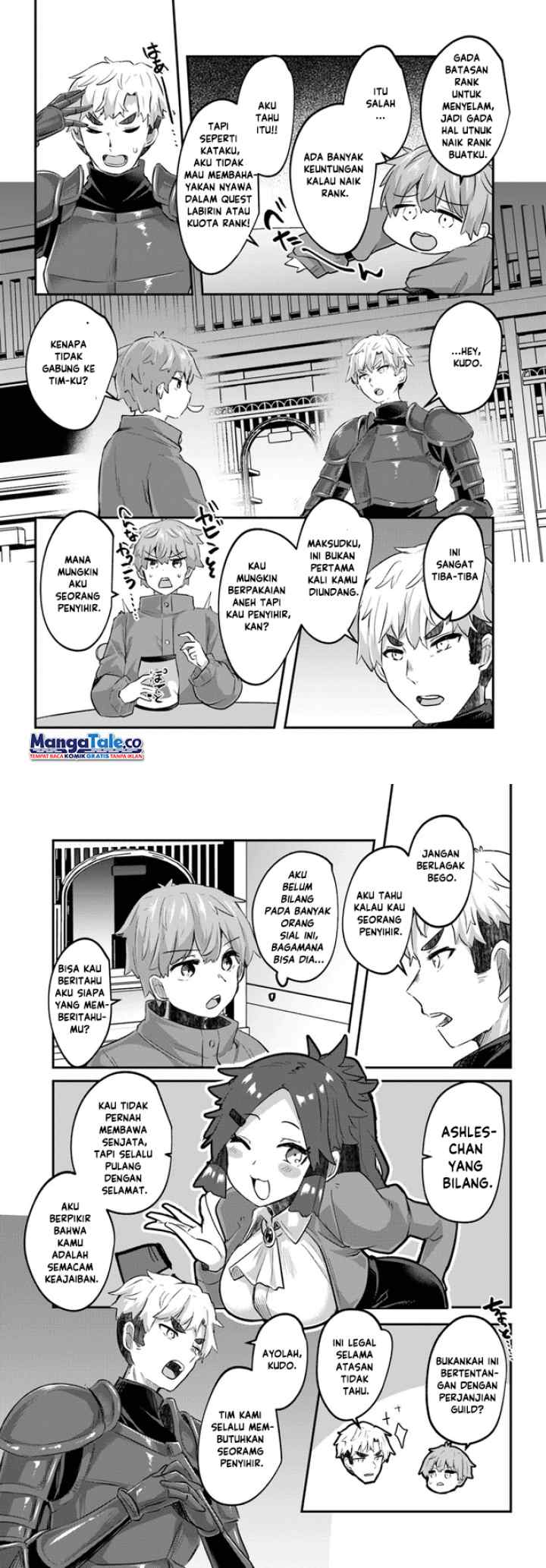 Houkago no Meikyuu Boukensha: Nippon to Isekai wo Ikiki Dekiru You ni Natta Boku wa Level Up ni Isoshimi Masu chapter 2 halaman 6