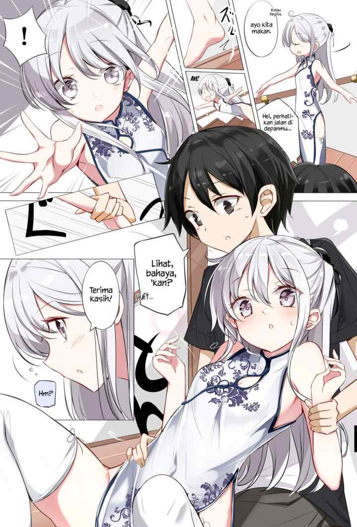 Imouto ga Ichi Nichi Ikka Shika Me wo Awasete Kurenai chapter 3 halaman 4