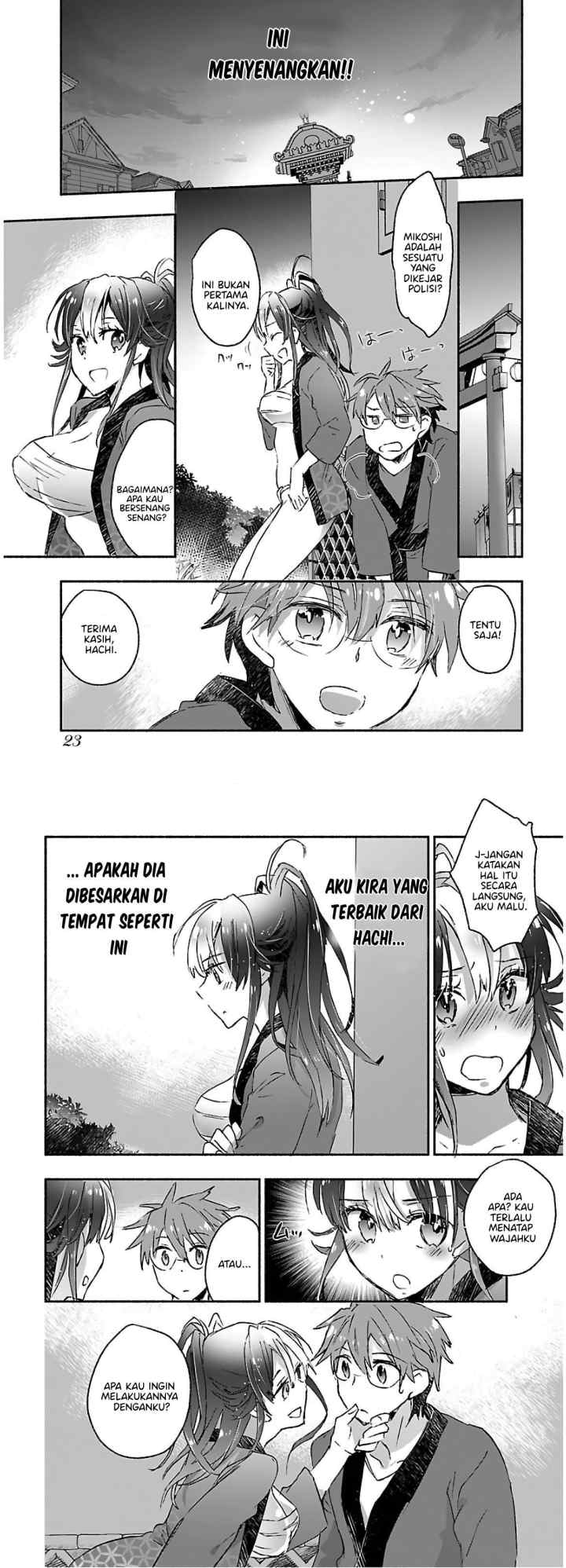 Yankee Musume ni Natsukarete Kotoshi mo Juken ni Shippai Shisou Desu chapter 11 halaman 12
