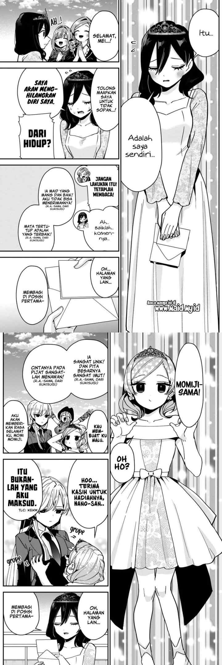 Kimi no Koto ga Dai Dai Dai Dai Daisuki na 100-ri no Kanojo chapter 100 halaman 5