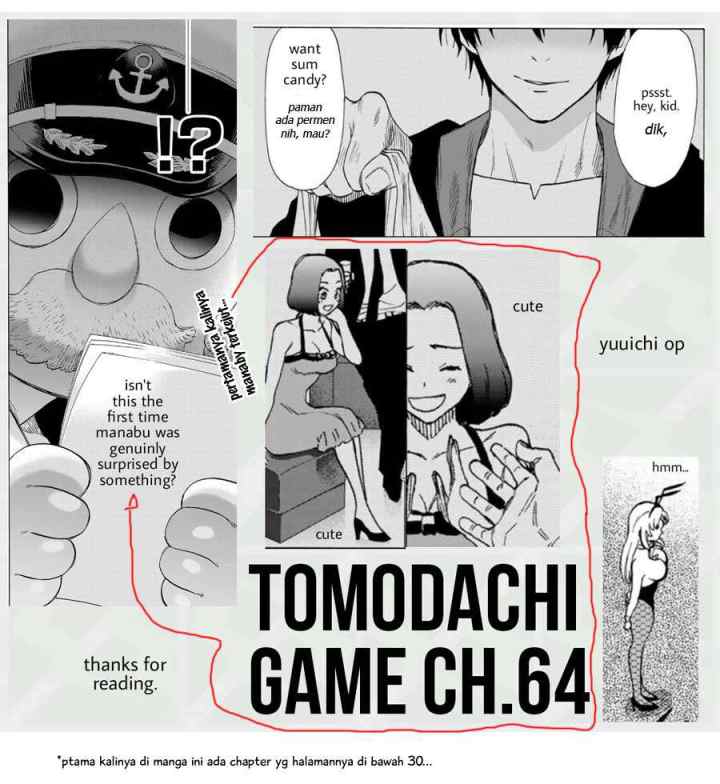 Tomodachi Game chapter 64 halaman 13