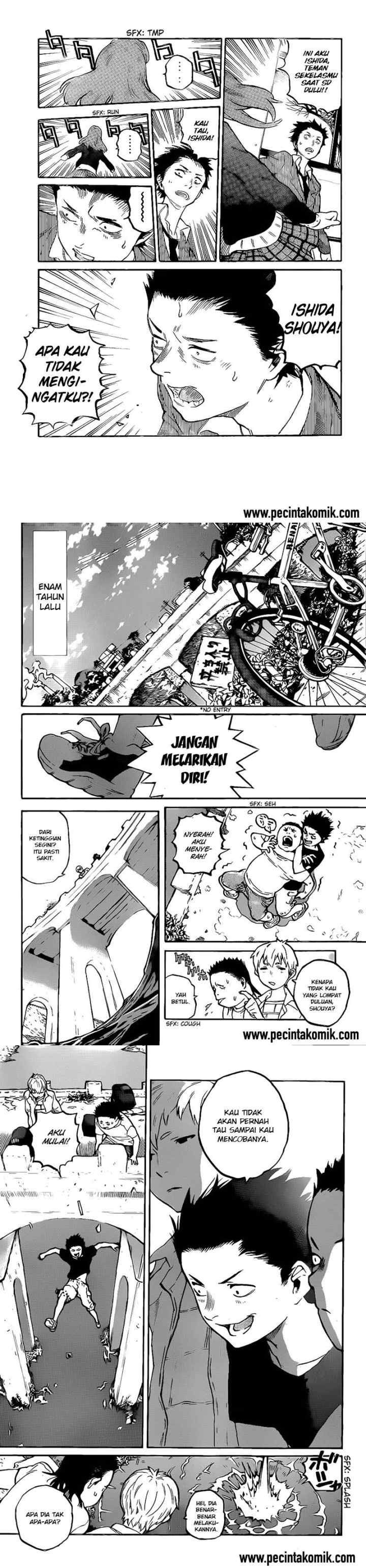 Koe no Katachi chapter 1 halaman 4