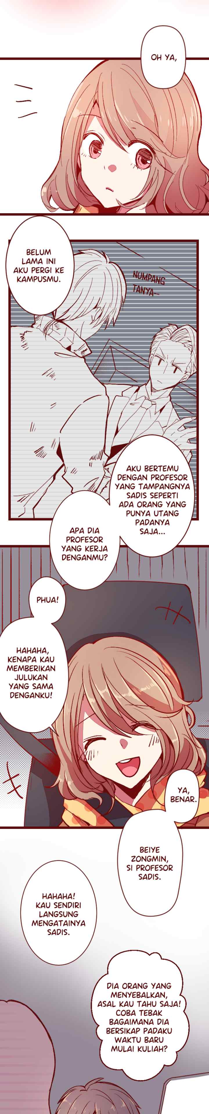 Me and My Professor S1 chapter 21 halaman 9