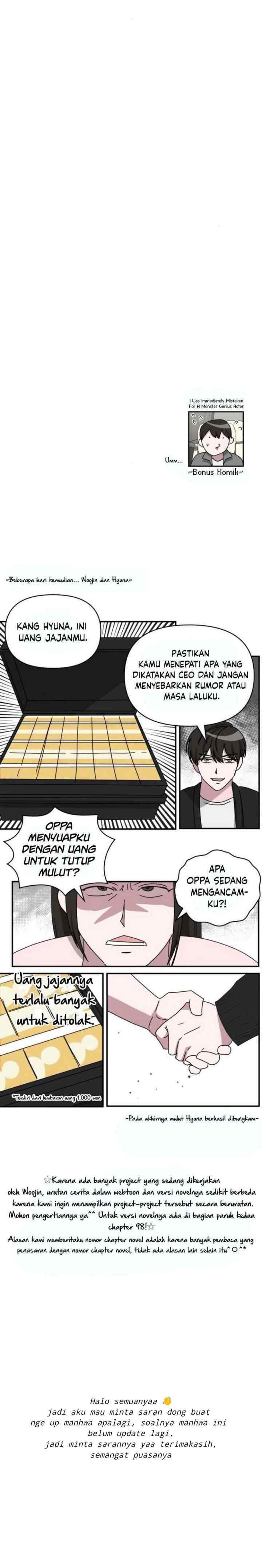 I Was Mistaken As a Monstrous Genius Actor chapter 45 halaman 19